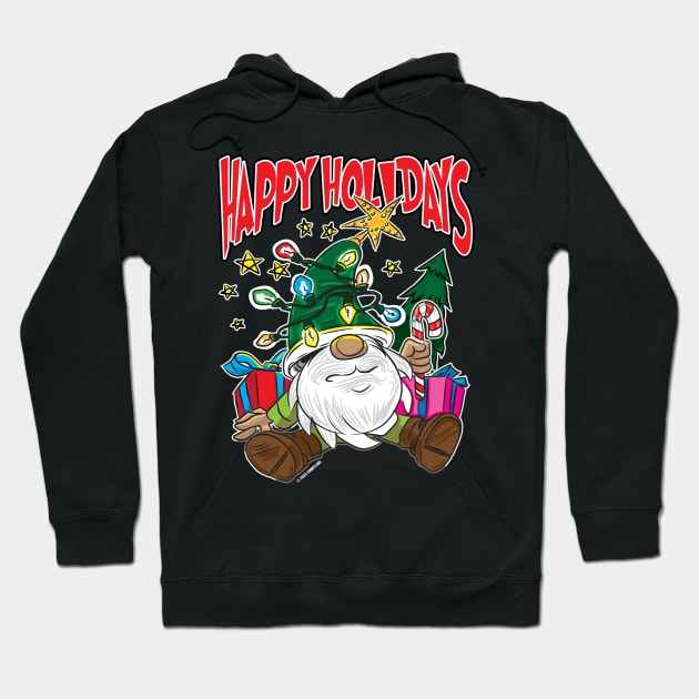 Christmas Gnome Hoodie by eShirtLabs